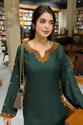 Dyot- 2PC Lawn Embroidered Suit - FFU0292 - Farakh Fabrics